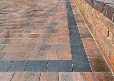 Block paving and drainage