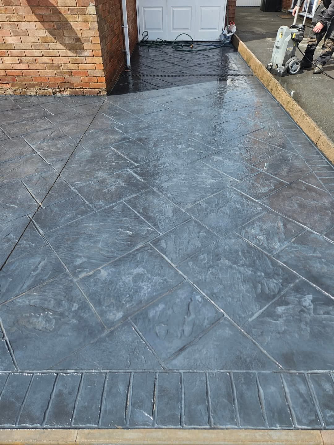 Printed Concrete Driveway Wolverhampton