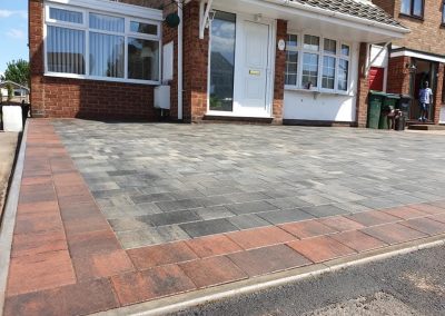 Block paving to exacting standards