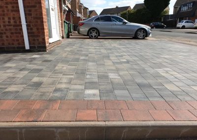 Block paving to exacting standards