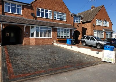 Block paving to exacting standards